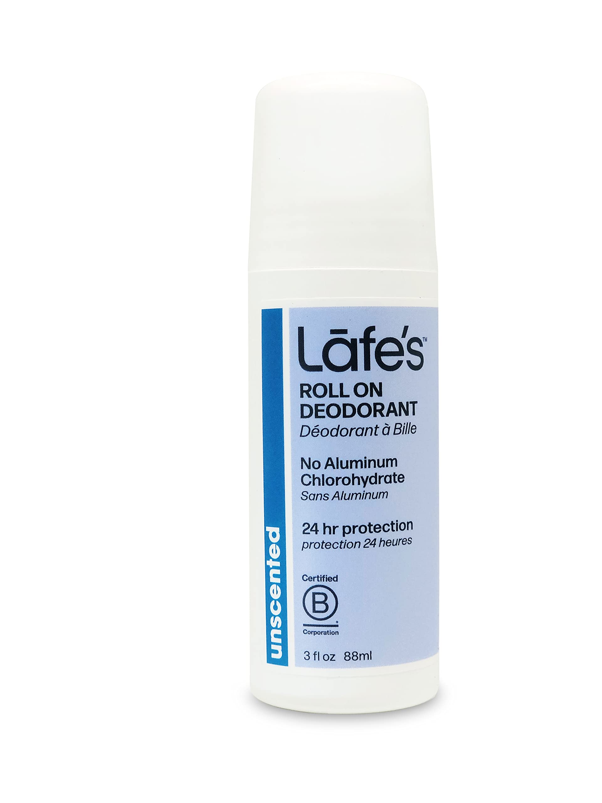 Amazon.com : Lafe's Natural Deodorant | 3oz Roll-On Aluminum Free